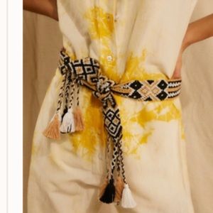 Free People Woven Belt one size